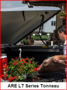 ARE LT Series Tonneau Cover is a fiberglass tonno with plenty of features to make you happy.