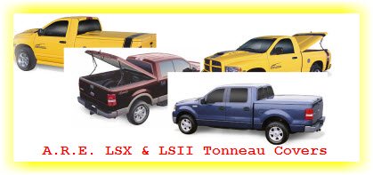 A.R.E. LSX and LSII Hard Fiberglass Tonneau Covers