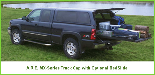 ARE MX Series Truck Cap with BedSlide