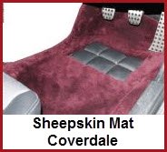 Sheepskin Car Mats Keep Your Feet Warm And Floor Clean