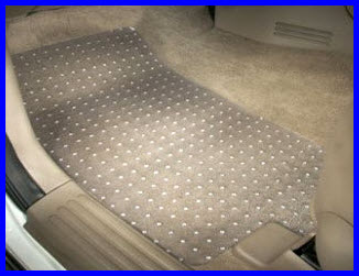 Khurana Industries Clear Vinyl Car Floor Mats.