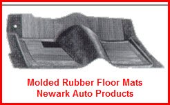 Newark Auto Products Molded Rubber Floor Mats and Floor Coverings. A perfect fit rubber carpet or floor liner for your vehicle.