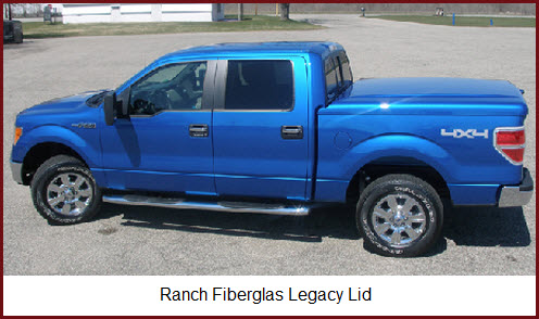 Ranch Legacy Tonneau Cover - Fiberglass Pickup Truck Lids