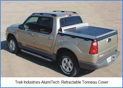 Trek Industries Alumi Tech Tonneau Cover is a Retractable Truck Bed Cover