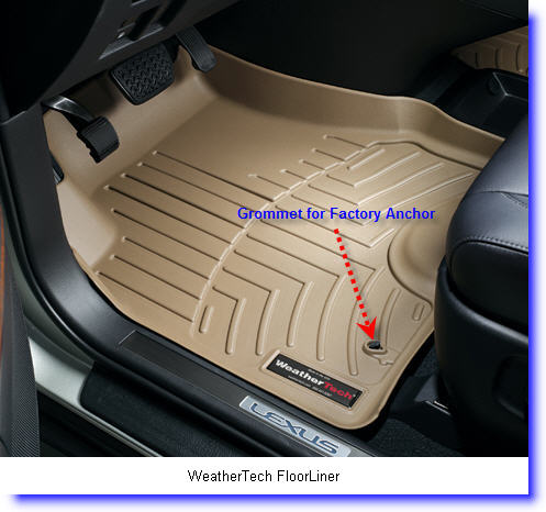 WeatherTech Floor Liner Car Mats perfectly fit onto your vehicles floor and provide protection against water, dirt and other nasty stuff.