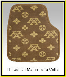 IntroTech Fashion Terra Cotta Custom Car Mats